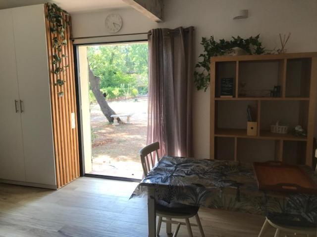 La Brindille Petit Mas Provencal Meuble De Tourisme 3 Etoiles 2-3 Personnes 1 Piece 30 M2 Tout Confort Lisiere Foret Jardin Jacuzzi Piscine Saint-Paul-en-Forêt Exterior foto